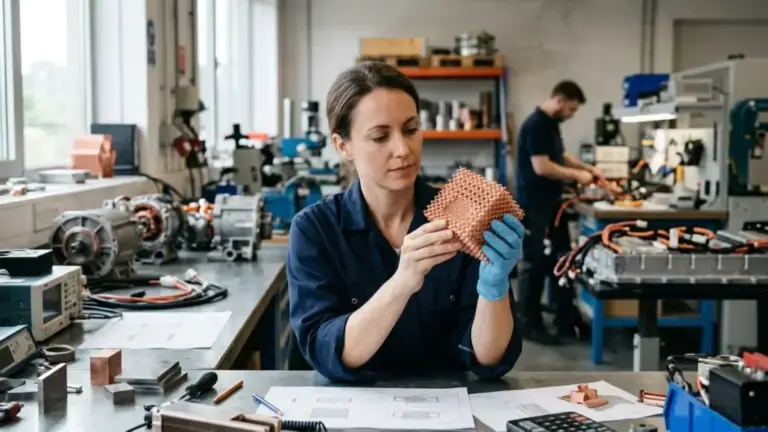 Lightweight Copper Components Reshaping Transport