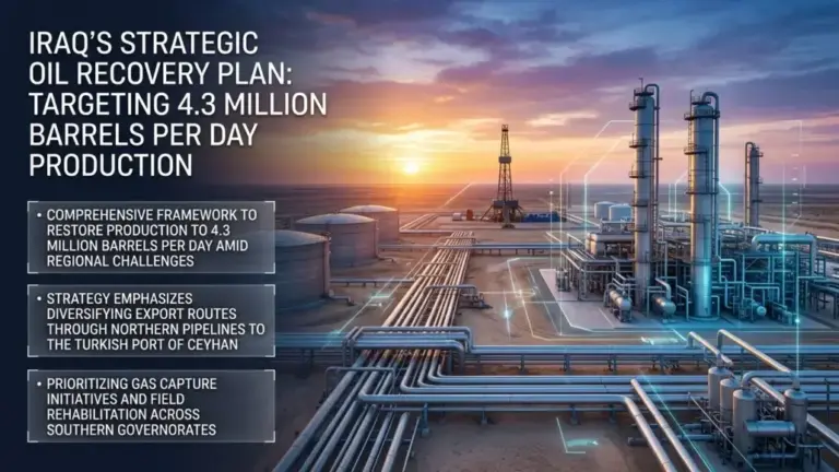 Iraq Outlines Oil Production Recovery Plan to Boost Industry