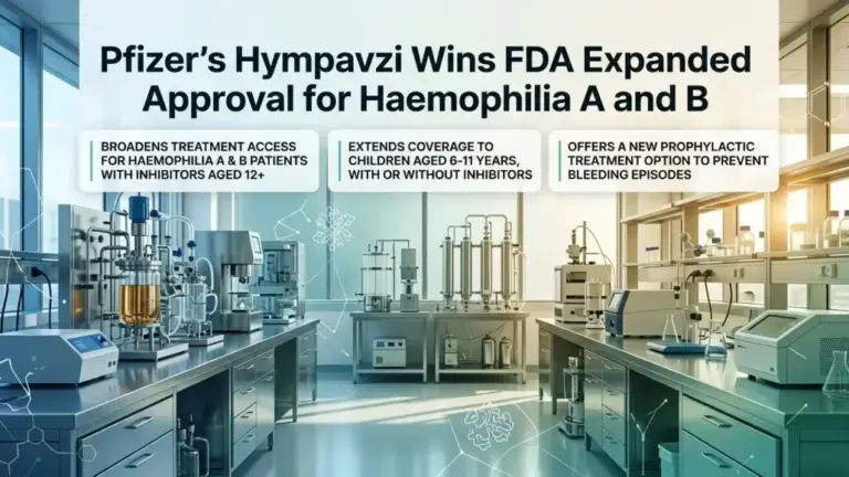Pfizer’s Hympavzi Wins FDA Expanded Approval for Haemophilia A and B