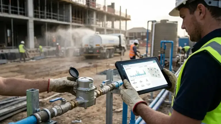 Smart Water Systems Improving Construction Efficiency