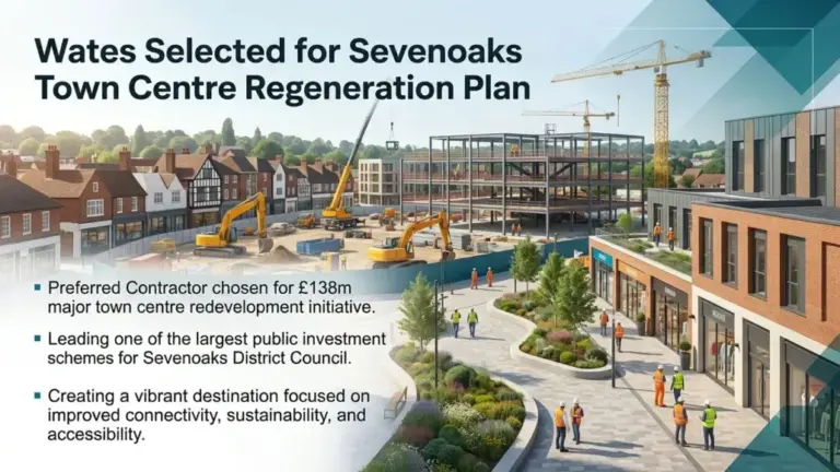 Wates Selected for £138m Sevenoaks Town Centre Regeneration