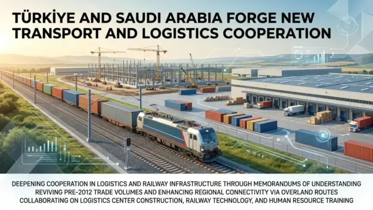 Türkiye, Saudi Arabia Ink Transport and Railway Agreements