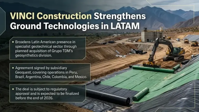 VINCI Construction Strengthens Ground Technologies in LATAM