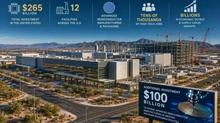 $100bn For Advanced Semiconductor Manufacturing in Arizona