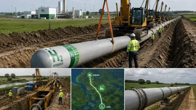 Contract Awarded for H2 Coastlink 1 Hydrogen Pipeline