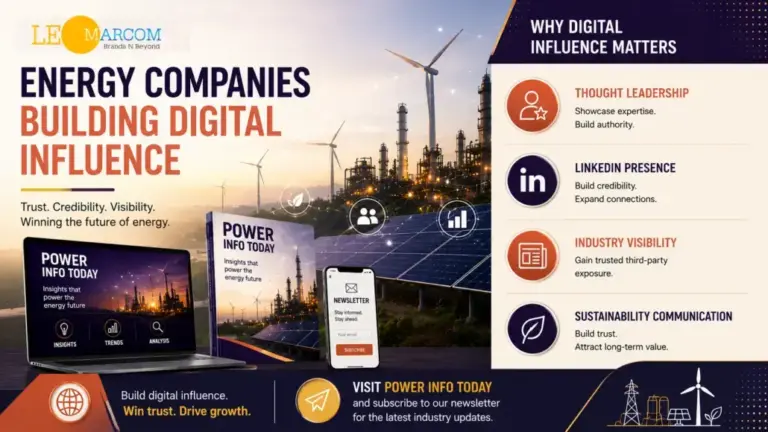How Energy Companies Are Building Digital Influence
