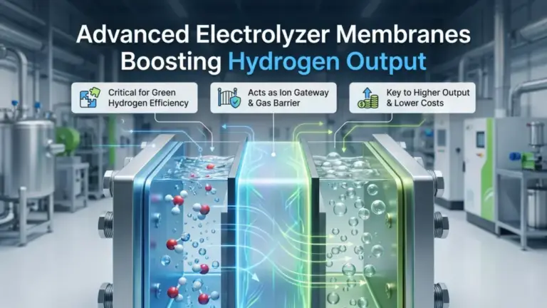 Advanced Electrolyzer Membranes Boosting Hydrogen Output