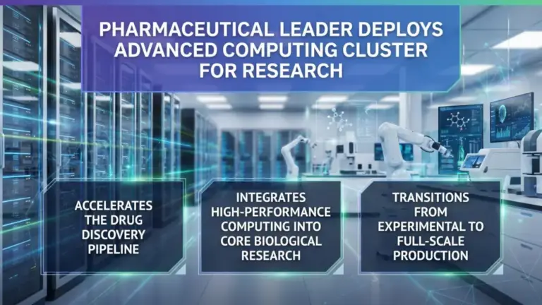 Bristol Myers Squibb Deploys Advanced Computing Cluster for Research