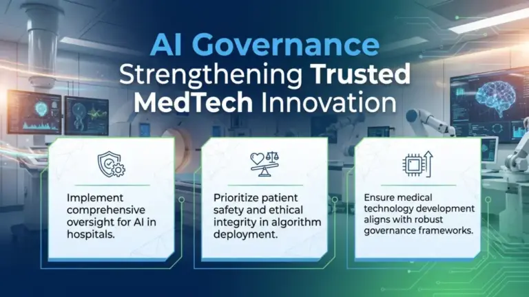 AI Governance Strengthening Trusted MedTech Innovation