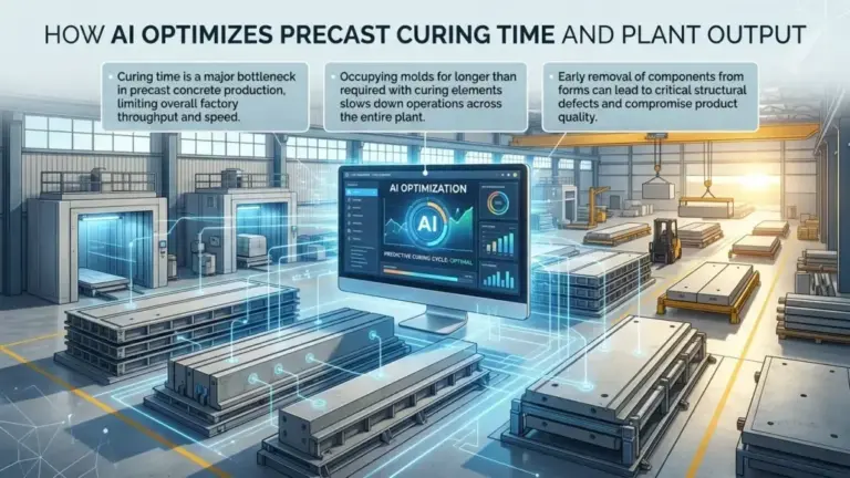 How AI Optimizes Precast Curing Time and Plant Output