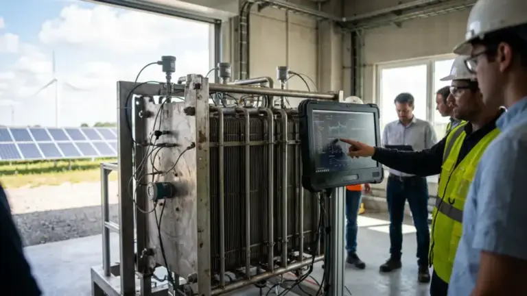 AI Optimizing Electrolyzer Performance for Green Hydrogen
