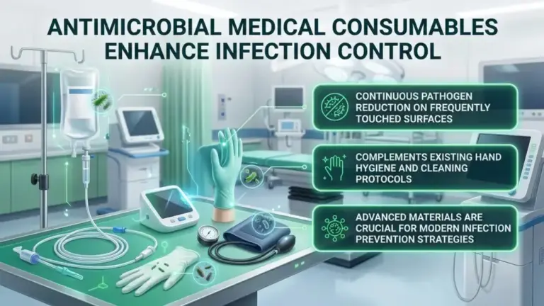 Antimicrobial Medical Consumables Enhance Infection Control