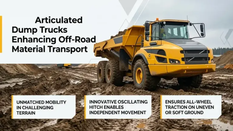 Articulated Dump Trucks Enhancing Off-Road Material Transport