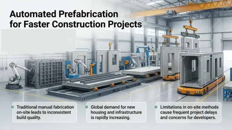 Automated Prefabrication for Faster Construction Projects