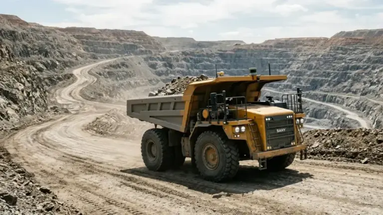 SANY SKT145Ei Cabless Battery Mining Truck Unveiled