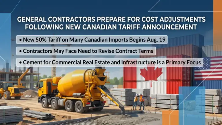 General Contractors Prepare for Cost Adjustments Following New Tariff Announcement