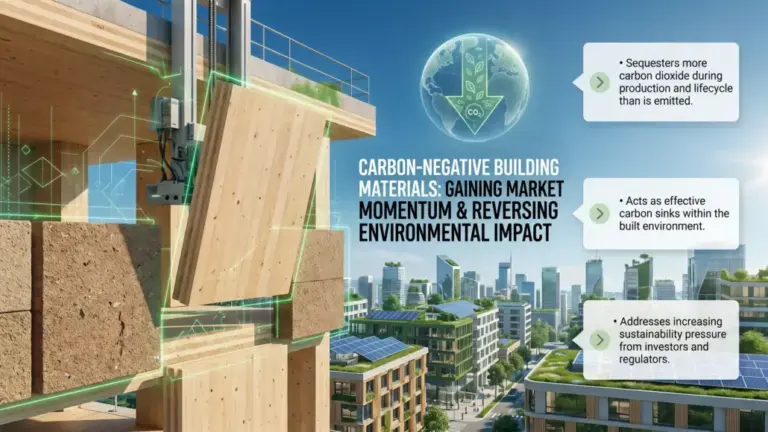 Carbon-Negative Building Materials Gaining Market Momentum