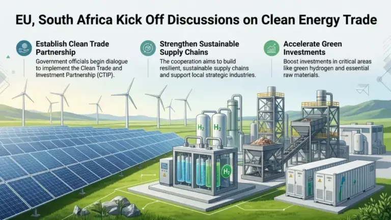 EU, South Africa Kick Off Discussions on Clean Energy Trade