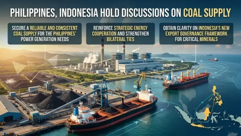Philippines, Indonesia Hold Discussions on Coal Supply