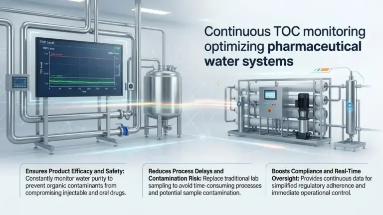 Continuous TOC Monitoring Optimizing Pharmaceutical Water Systems
