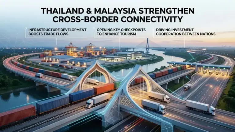 Thailand, Malaysia Aim to Boost Cross-Border Connectivity