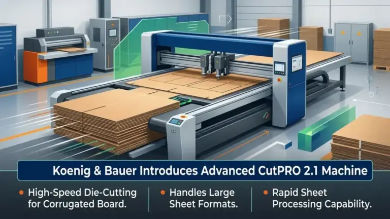 Koenig & Bauer Introduces Advanced CutPRO 2.1 Machine