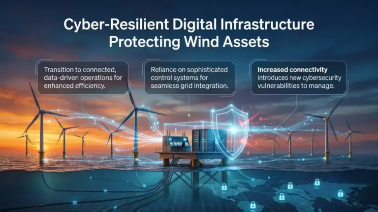 Cyber-Resilient Digital Infrastructure Protecting Wind Assets