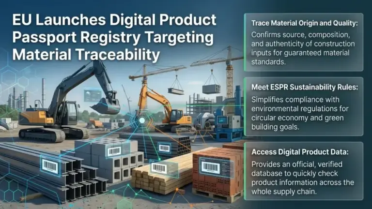 EU Launches Digital Product Passport Registry Targeting Material Traceability