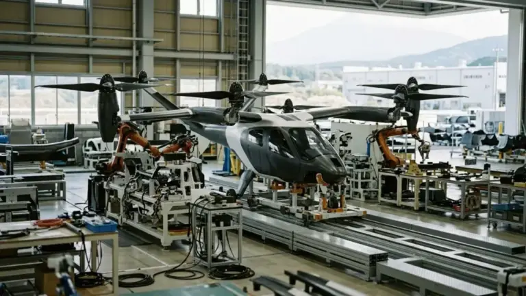 Scaling Electric Vertical Take-Off, Landing Manufacturing