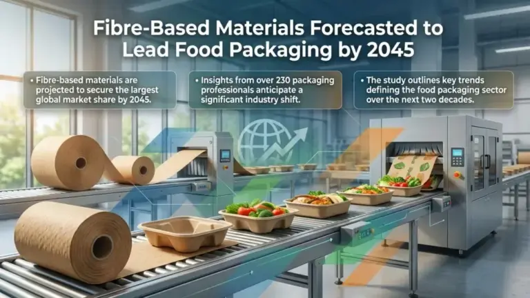Report Forecasts Fibre-Based Materials to Lead Food Packaging by 2045