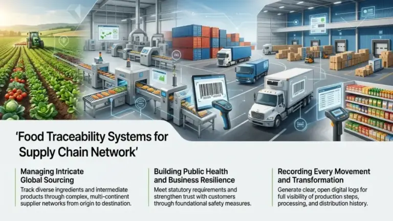 Food Traceability Systems for Robust Supply Chain Network