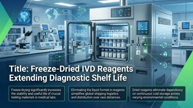 Freeze-Dried IVD Reagents Extending Diagnostic Shelf Life