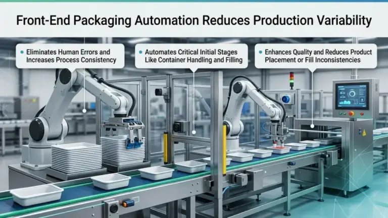 Front-End Packaging Automation Reduces Production Variability