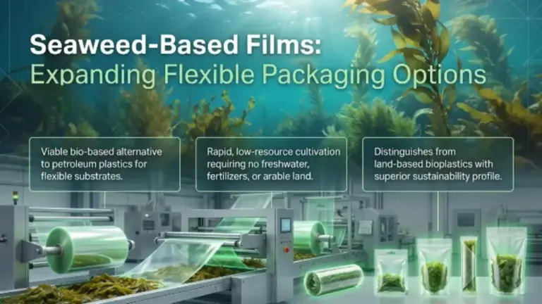 Seaweed-Based Films Expanding Flexible Packaging Options