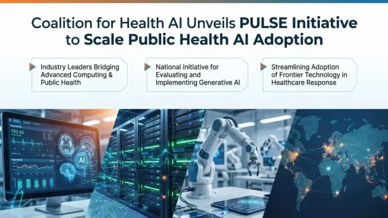 Coalition for Health AI Unveils PULSE Initiative to Scale Public Health AI Adoption