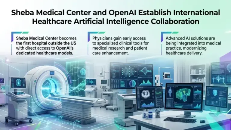 Sheba Medical Center and OpenAI Establish International Healthcare Artificial Intelligence Collaboration