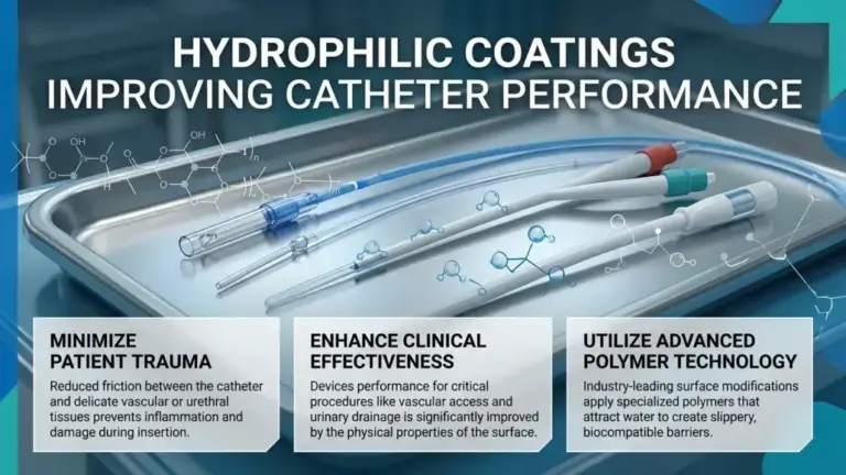 Hydrophilic Coatings Improving Catheter Performance