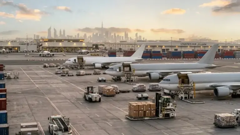 Dubai is Regional Logistics Hub via Integrated Cargo System