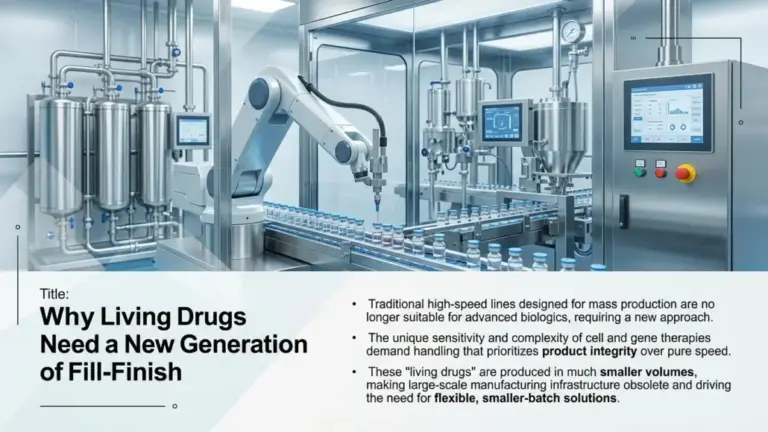Why Living Drugs Need a New Generation of Fill-Finish