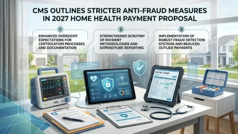 CMS Outlines Stricter Anti-Fraud Measures in 2027 Home Health Payment Proposal