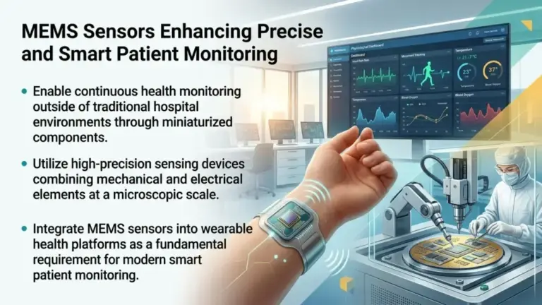 MEMS Sensors Enhancing Precise and Smart Patient Monitoring