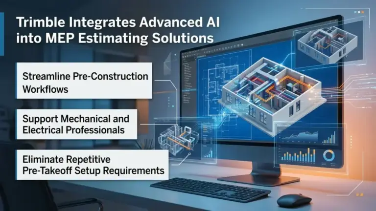 Trimble Integrates Advanced AI into MEP Estimating Solutions