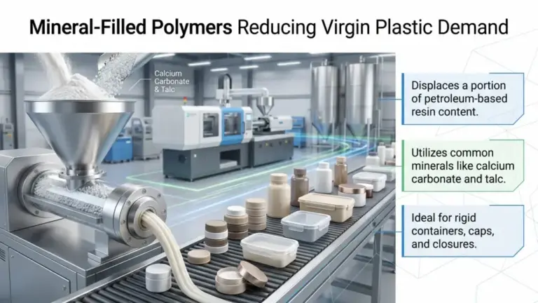 Mineral-Filled Polymers Reducing Virgin Plastic Demand