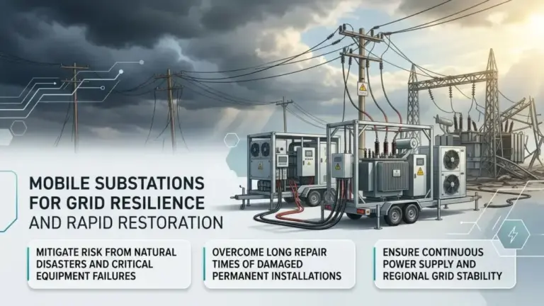 Mobile Substations for Grid Resilience and Rapid Restoration