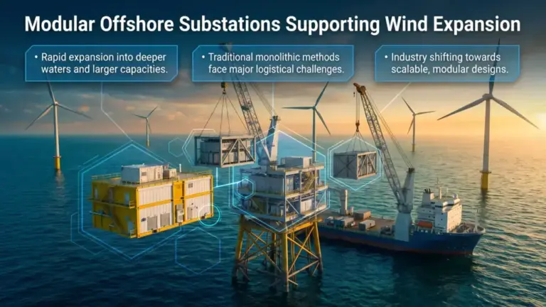 Modular Offshore Substations Supporting Wind Expansion
