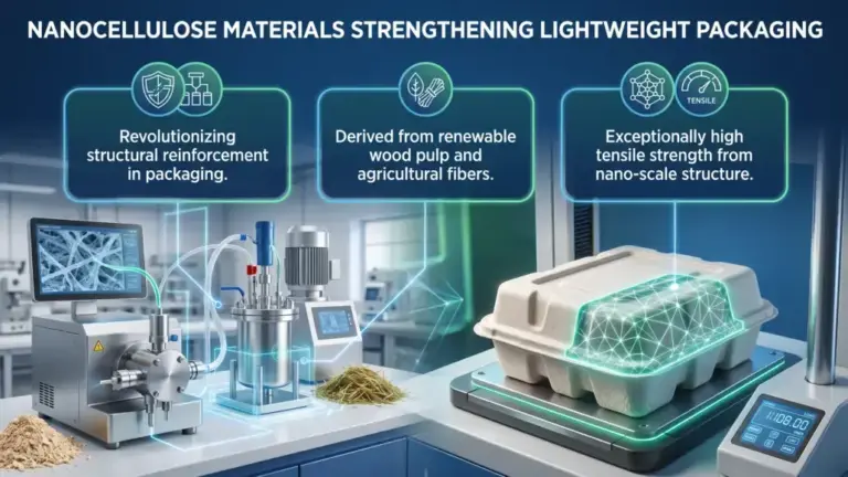 Nanocellulose Materials Strengthening Lightweight Packaging