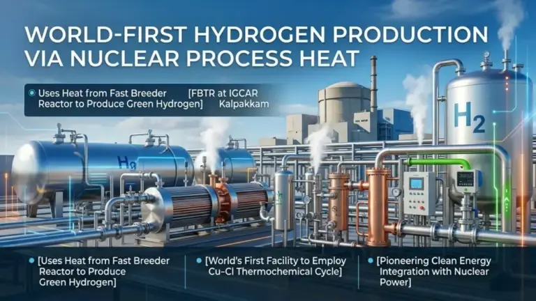 World-First Hydrogen Production Via Nuclear Process Heat