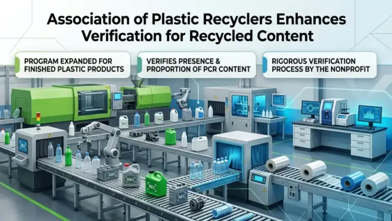 Association of Plastic Recyclers Enhances Verification for Recycled Content