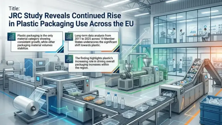 JRC Study Reveals Continued Rise in Plastic Packaging Use Across the EU