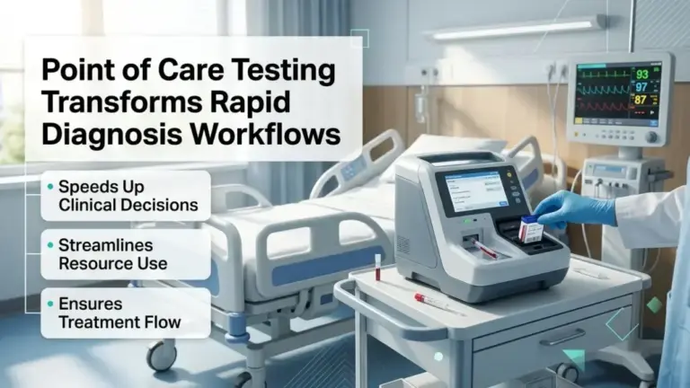 Point of Care Testing Transforms Rapid Diagnosis Workflows